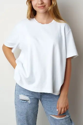 Relaxed Fit 落肩 T 恤